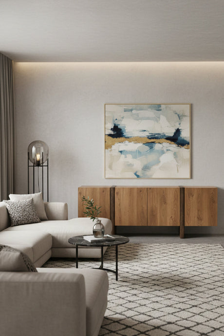 Wooden 2-Door Sideboard by Splendido Ewan, alternate view 2