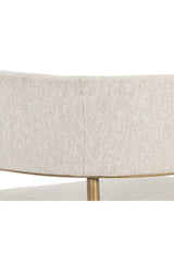 Antique Brass Legs Lounge Chair by Splendido Maestro Accent Chair, alternate view 8