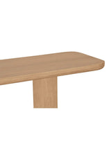 Modern European furniture - Scandinavian Style Oak Dining Bench - www.oroa.com