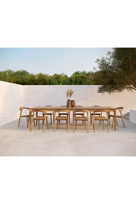 Teak Outdoor Dining Chair | Ethnicraft Bok | Oroa.com