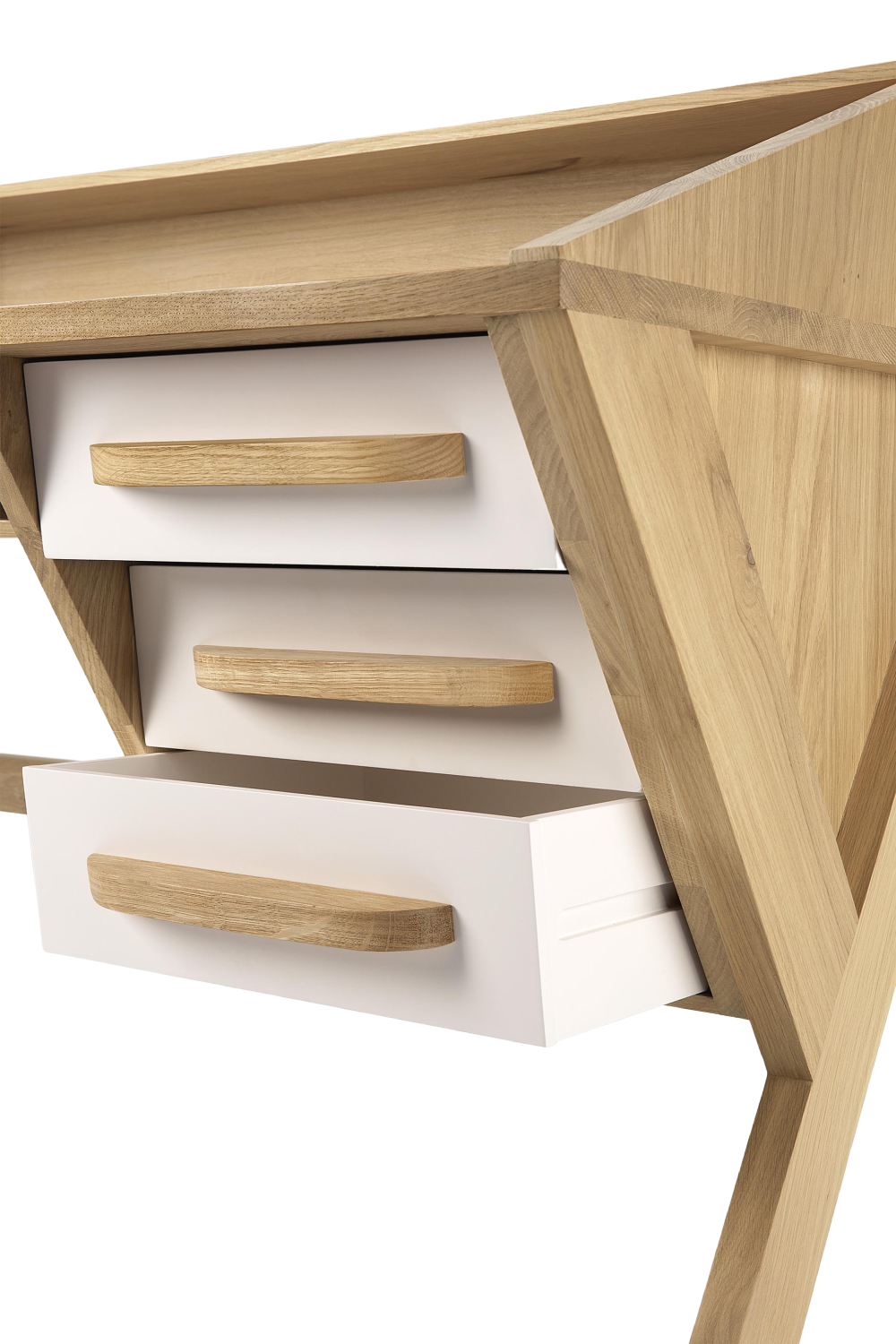Oiled Oak Modern Sideboard | Ethnicraft Origami | OROA
