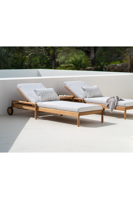 Adjustable Outdoor Lounger Cushion | Ethnicraft Jack