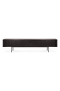 Black Teak TV Cupboard | Ethnicraft Roller Max | Oroa.com