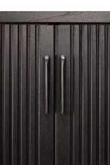 Black Teak TV Cupboard | Ethnicraft Roller Max | Oroa.com