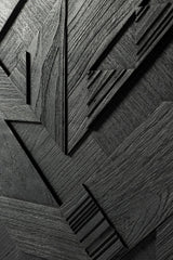 Black Teak Sideboard | Ethnicraft Graphic | OROA