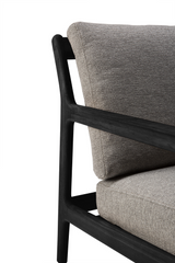 Black Teak Outdoor Sofa | Ethnicraft Jack | Oroa.com
