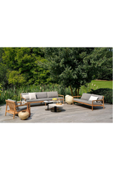 Teak Framed Outdoor Lounge Chair | Ethnicraft Jack | Oroa.com