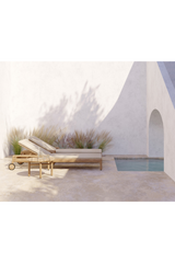 Teak Adjustable Outdoor Lounger | Ethnicraft Jack