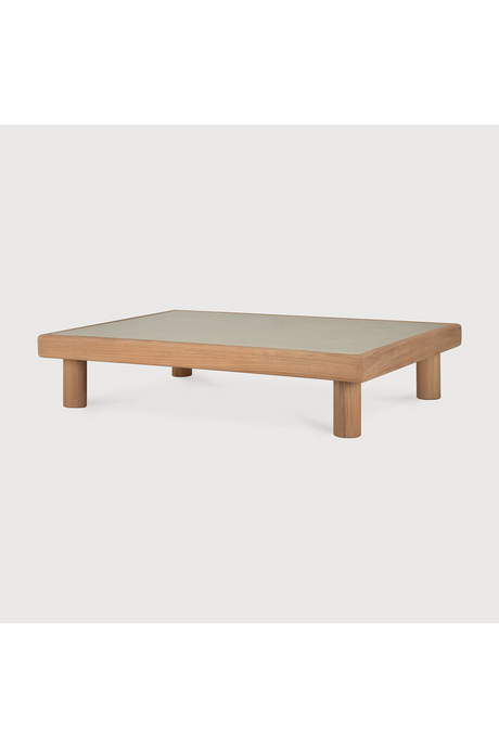 Concrete Outdoor Coffee Table | Ethnicraft Monocle | Oroatrade.com
