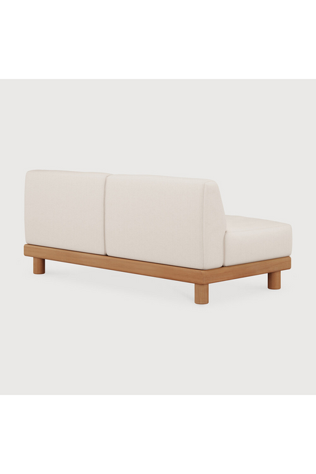 White Outdoor Modular Sofa | Ethnicraft Monocle