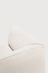 White Outdoor Modular End Sofa | Ethnicraft Monocle | Oroa.com