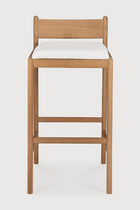 Teak Outdoor Bar Stool | Ethnicraft Jack | Oroa.com