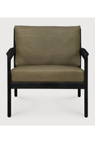 Black Teak Outdoor Lounge Chair | Ethnicraft Jack | Oroa.com