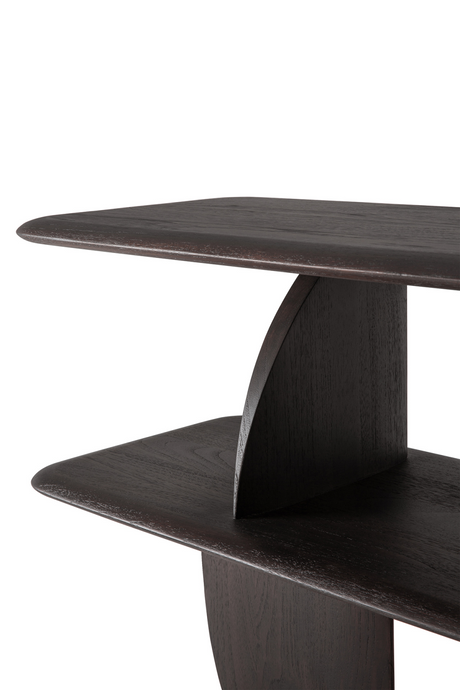 Teak Modern Console Table | Ethnicraft Geometric| Oroa.com