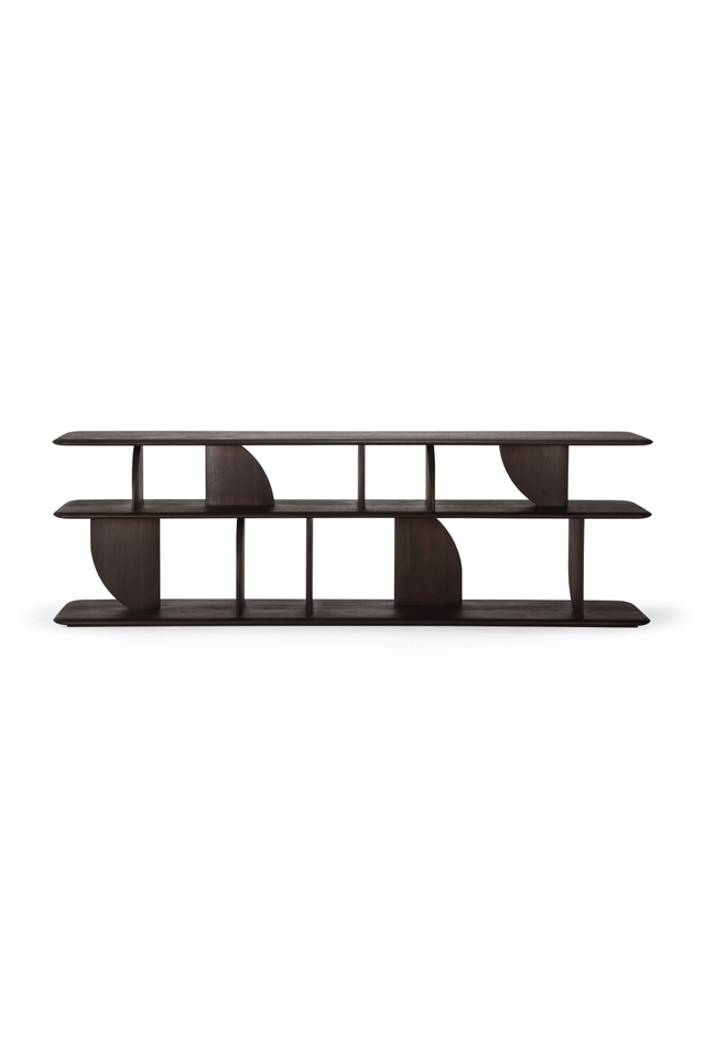 Teak Modern Console Table | Ethnicraft Geometric| Oroa.com