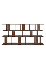 Brown Teak Shelving System | Ethnicraft Irregular | Oroa.com