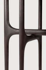 Dark Brown Teak Console Table | Ethnicraft PI | Oroa.com