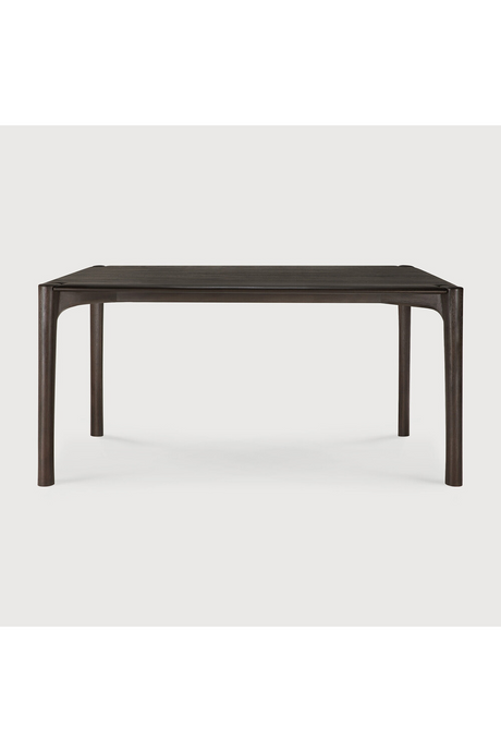 Varnished Teak Dining Table | Ethnicraft PI | Oroa.com