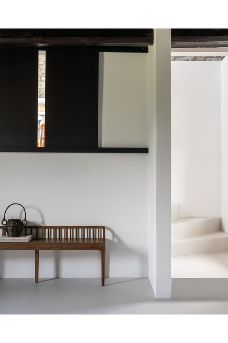 Modern Nordic Teak Bench | Ethnicraft Spindle | Oroa.com
