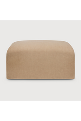 Stitched Detail Footstool | Ethnicraft Bulky | Oroa.com