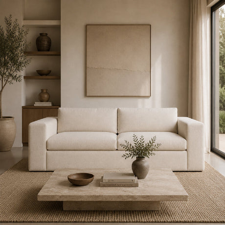 Upholstered 3-Seater Lounge Sofa | Ethnicraft Mellow