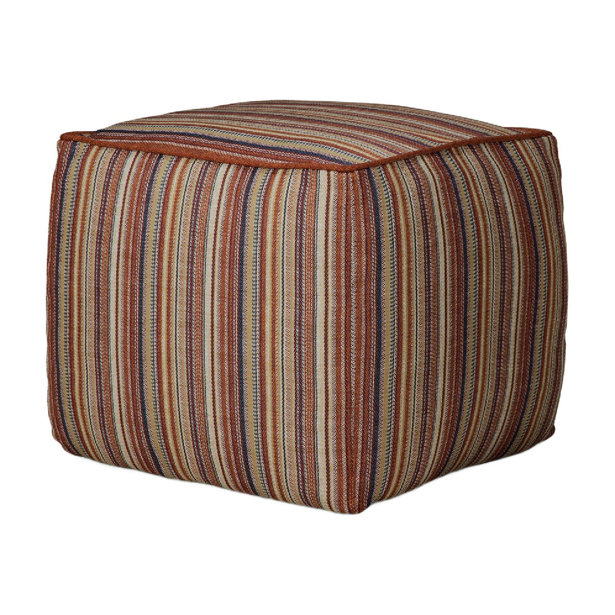 Modern or European furniture - Stripe Outdoor Ottoman - www.oroa.com