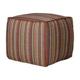 Modern or European furniture - Stripe Outdoor Ottoman - www.oroa.com
