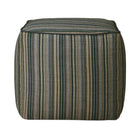 Modern or European furniture - Stripe Outdoor Ottoman - www.oroa.com