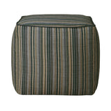 Modern or European furniture - Stripe Outdoor Ottoman - www.oroa.com