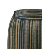 Modern or European furniture - Stripe Outdoor Ottoman - www.oroa.com