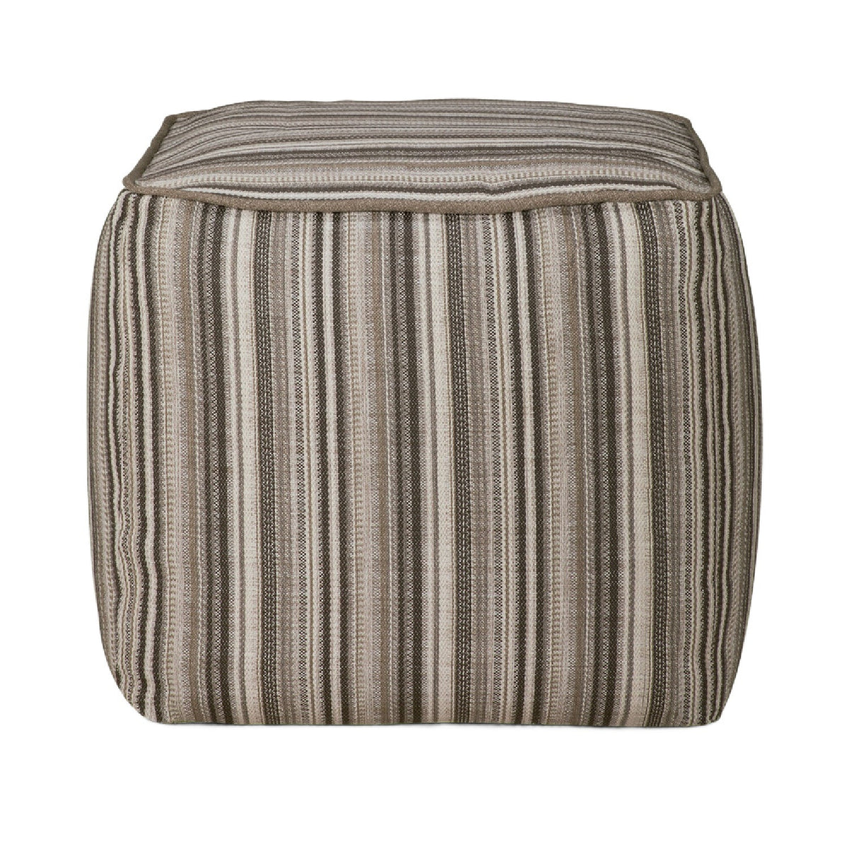 Modern or European furniture - Stripe Outdoor Ottoman - www.oroa.com