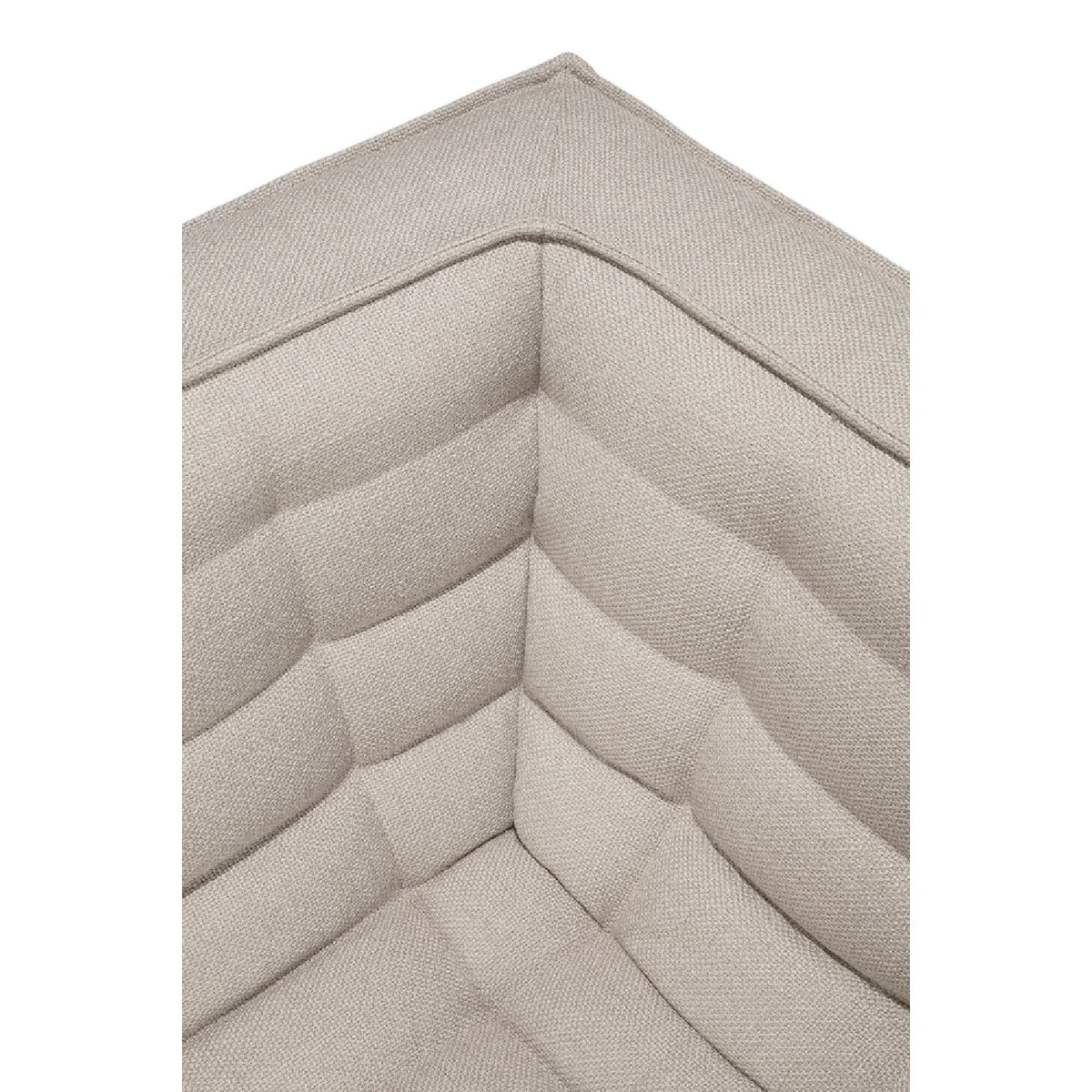 Modern or European furniture - Stitched Detail 3-Seater Sofa - www.oroa.com