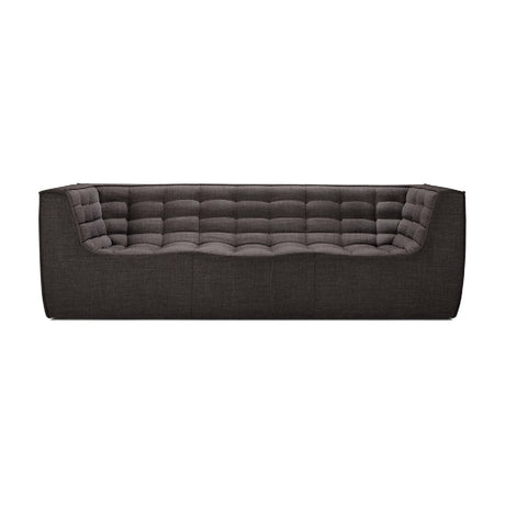 Modern or European furniture - Stitched Detail 3-Seater Sofa - www.oroa.com