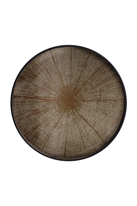 Mirror Round Tray | Ethnicraft Slice | Oroa.com