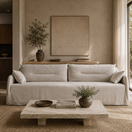 Linen Blend Sofa | Ethnicraft Weave