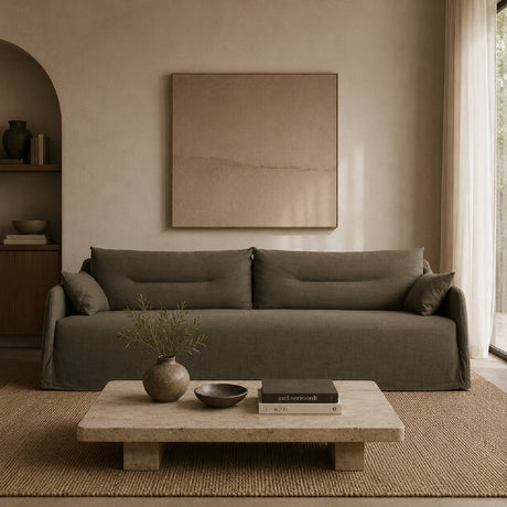 Linen Blend Sofa | Ethnicraft Weave