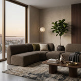 Brown Modular Sofa | Ethnicraft Bulky