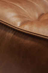 Brown Leather Modular Sofa Set | Ethnicraft N701 | Oroa.com