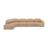 Modern or European furniture - Light Brown Modular Sofa Set - www.oroa.com