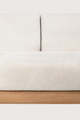 White 3-Seater Outdoor Modular Sofa | Ethnicraft Monocle | Oroa.com