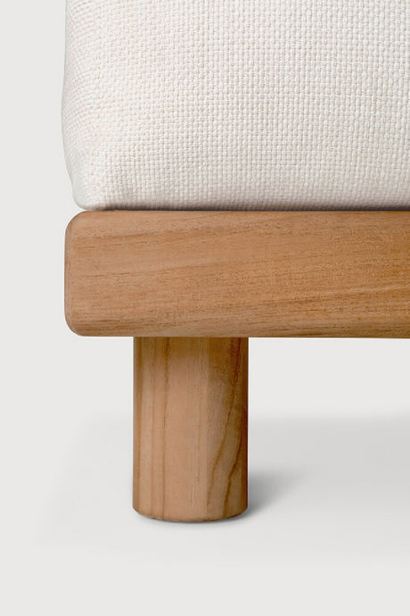 Outdoor Modular Sofa with Ottoman | Ethnicraft Monocle | Oroa.com
