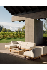 White Outdoor Modular Sofa Set | Ethnicraft Monocle | Oroa.com
