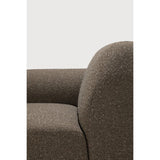 Modern European furniture - End Seater Sofa with Footstool  - www.oroa.com