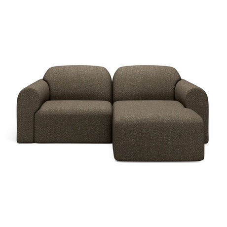 Modern European furniture - End Seater Sofa with Footstool  - www.oroa.com