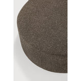 Modern European furniture - Curved Sofa with Semi-Circle Footstool - www.oroa.com