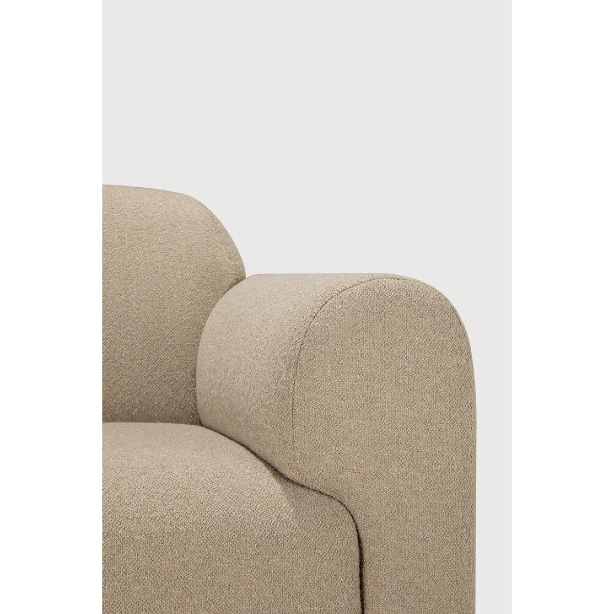 Modern European furniture - End Seater Sofa with Footstool  - www.oroa.com