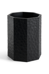 Varnished Mahogany Paper Basket | Ethnicraft Chopped | Oroa.com