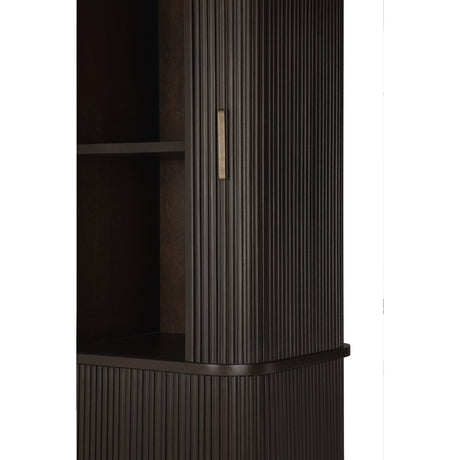 Brown Mahogany Filing Cabinet | Ethnicraft Roller Max | Oroa.com