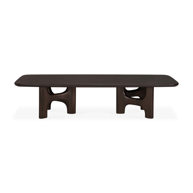 Brown Mahogany Coffee Table | Ethnicraft Flow | Oroa.com