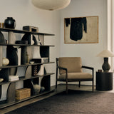 Brown Mahogany Lounge Chair | Ethnicraft Jack | Oroa.com